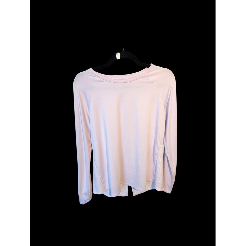 Apana Petal Pink Long Sleeve Soft Cozy Athleisure Top Size Medium
